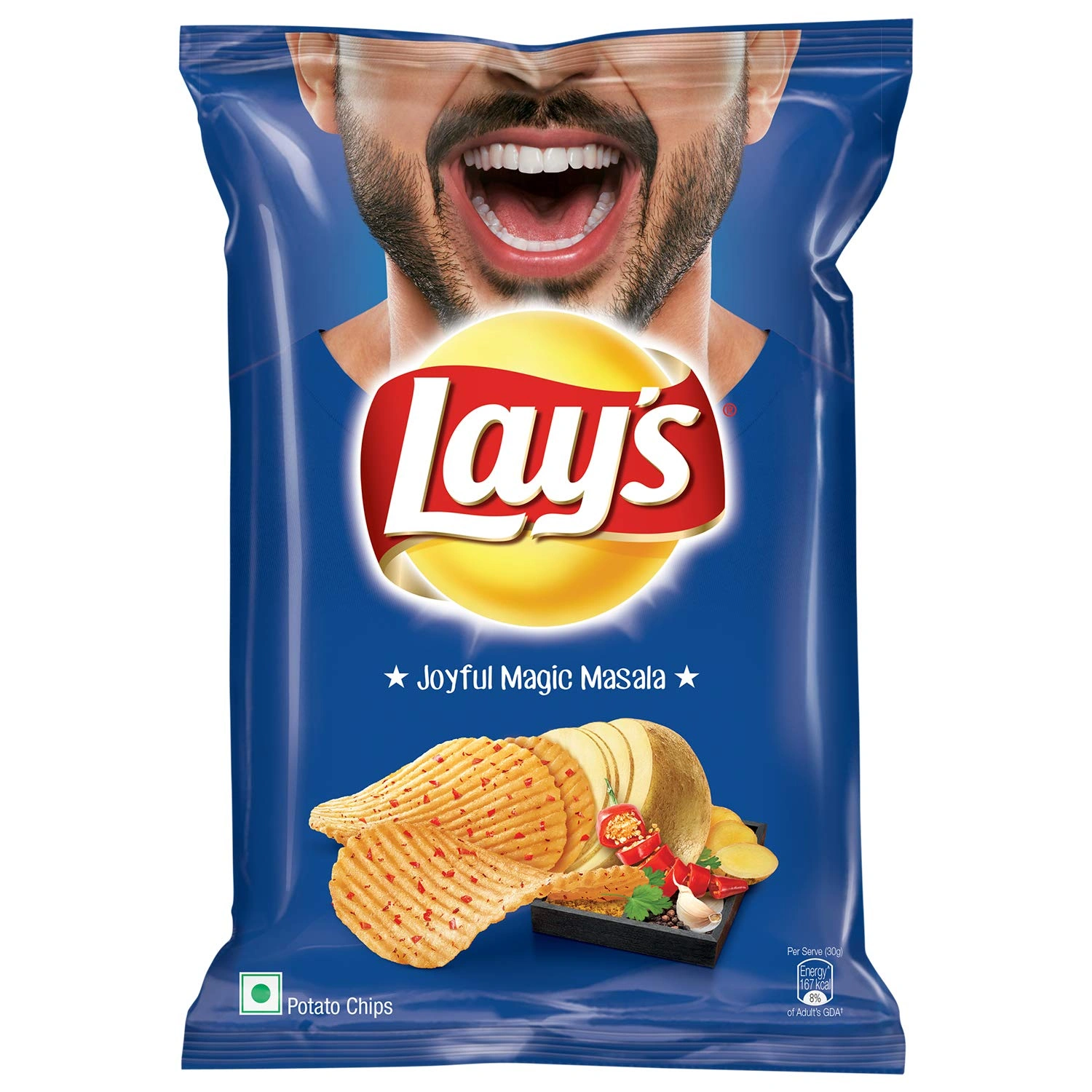 Lays Joyful Magic Masala 167g-joyfullaysmasala167g