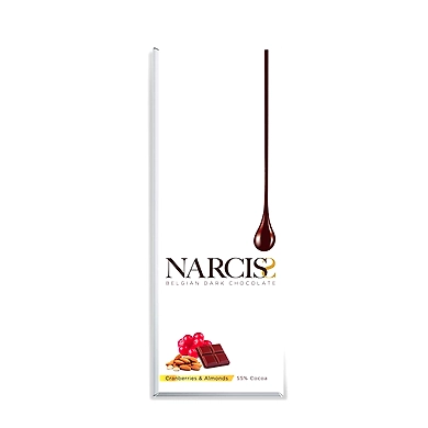Narciss Belgian Dark Chocolate 90g-narcissbelgainchocolate90g