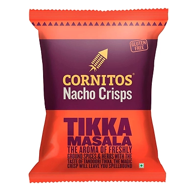 Cornitos Nacho Crisps Tikka Masala 60g-cornitosnachotikkamasala60g
