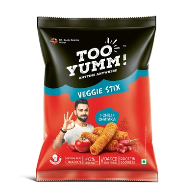 Too Yumm Veggie Stix Chili Chataka 52g