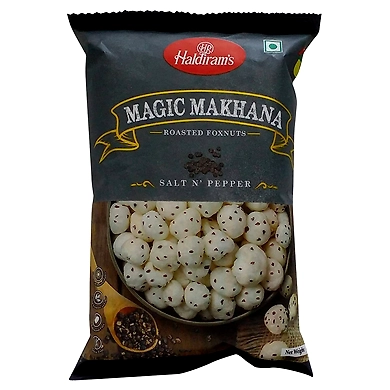 Haldiram's Salt N' Pepper 30g-saltpepppermakhana30g