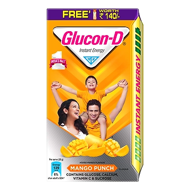 Glucon-D Instant Energy Mango Punch 1kg-mangopunch1kg