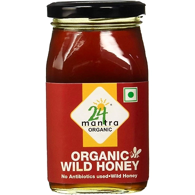 24 Mantra Organic wild Honey 500g-24mntrawildhny500g