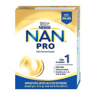 Nestle NAN Pro-1Infant Formula Powder Upto 6 Months 400g-nanpromilkpowder400g