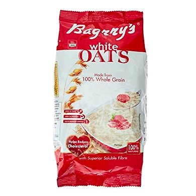 Bagrry's White Oats 500g-Baggrysoats500g