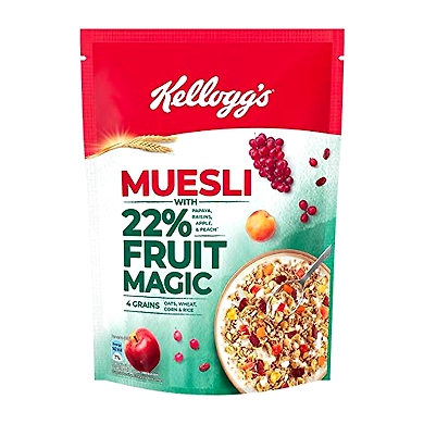 Kellogg's Muesli With 22% Fruit Magic 500g-kelloggsfruitmagicmuesli500g