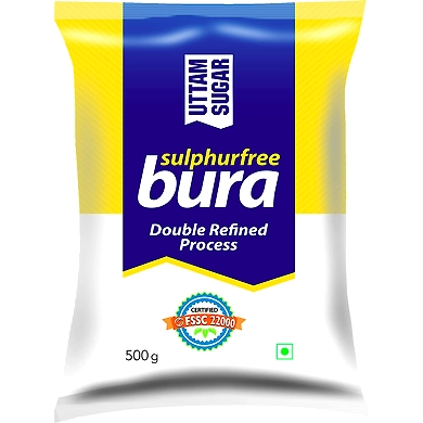 Uttam Bura Double Refined 500g-uttambura500g