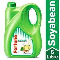 Fortune Soyabean Refined Oil 5ltrs