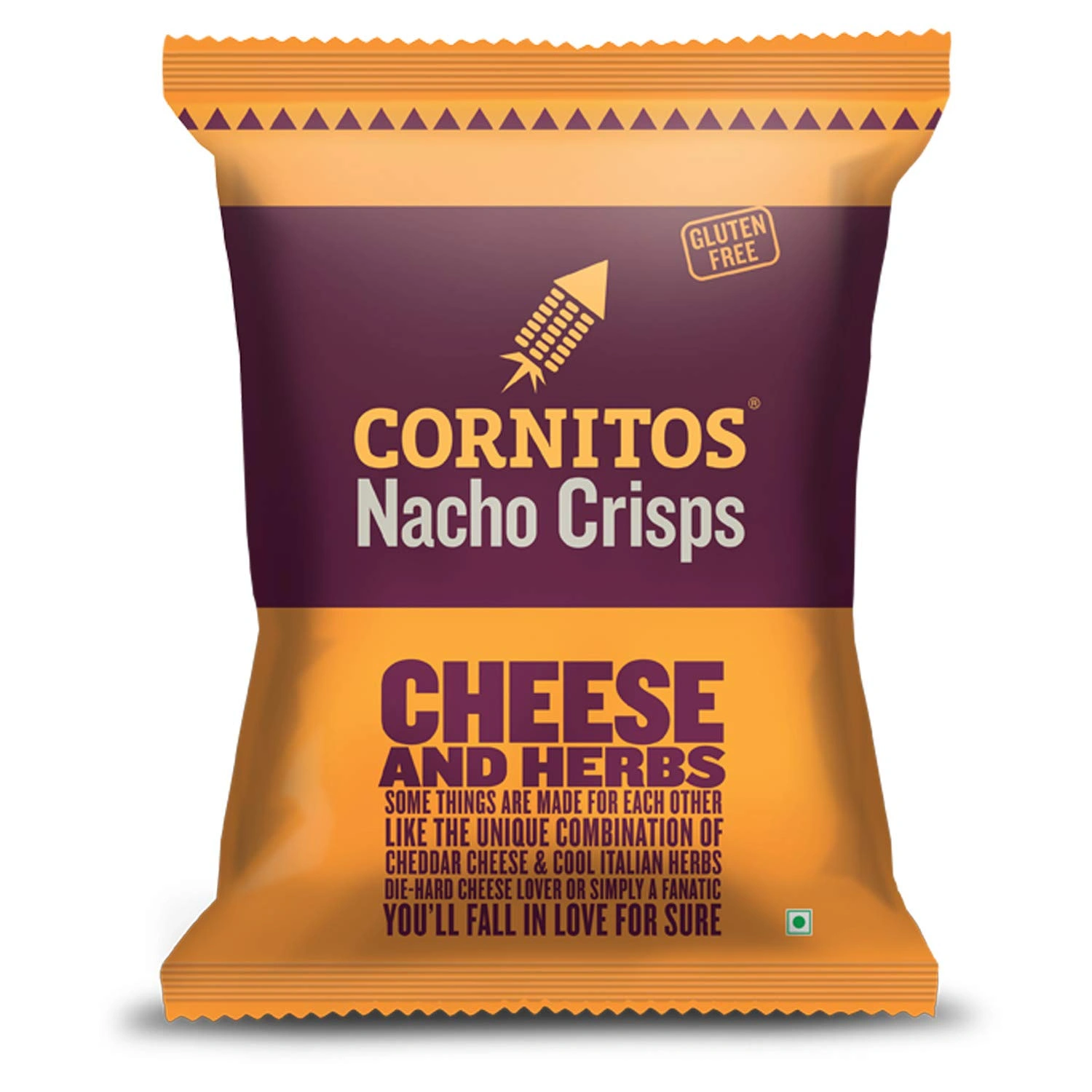 Cornitos Nacho Crisps Cheese And Herbs 60g-cheeseandherbs60g