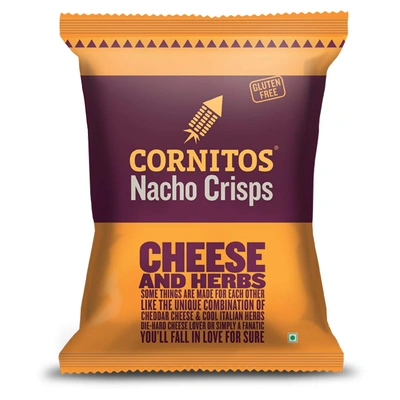 Cornitos Nacho Crisps Cheese And Herbs 60g