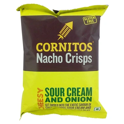 Cornitos Nacho Crisps Sour Cream And Onion 60g
