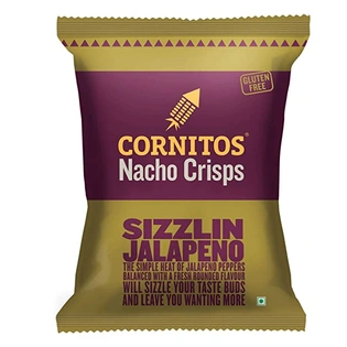 Cornitos Nacho Crisps Sizzlin Jalapeno 60g