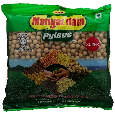Mangat Ram Matar Safed 500g-mangatramsafedmatar500as