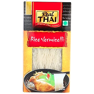 Real Thai Rice Vermicelli 375g-realthairicevermicelli375g