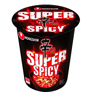 Shin Red Super Spicy Cup Noodle 68g-shinsuperspicycupnoodle68gabc