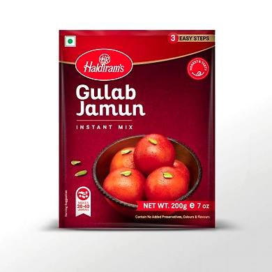 Haldiram's Gulab Jamun 180g-haldiramgulabjamun180g