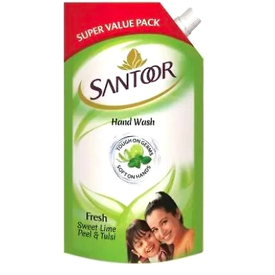 Santoor Handwash Fresh 750ml-santoorhandwashfresh750ml