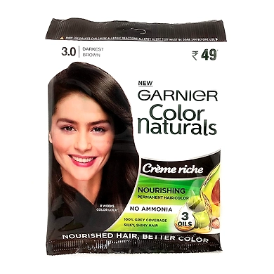 Garnier Creme Riche Darkest Brown Color 30g-darkestbrowngarnier30g