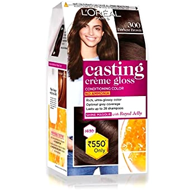 L'oreal Darkest Brown Color 87.5g-lorealdarkestbrowncolor87g
