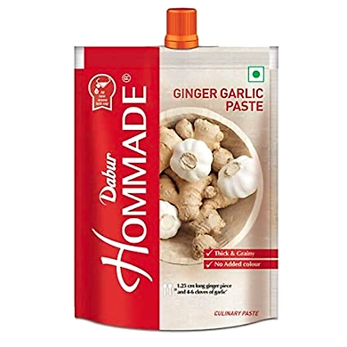 Dabur Hommade Ginger Garlic Paste 200g-daburgingergarlic200gzxc