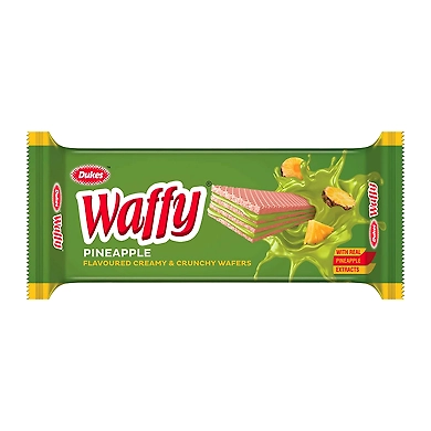 Dukes Waffy Pineapple Flavoured 75g-dukespineappleflavoured75g