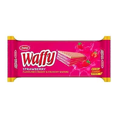 Dukes Waffy Strawberry Flavoured 75g-waffystrawberryflavoured75g