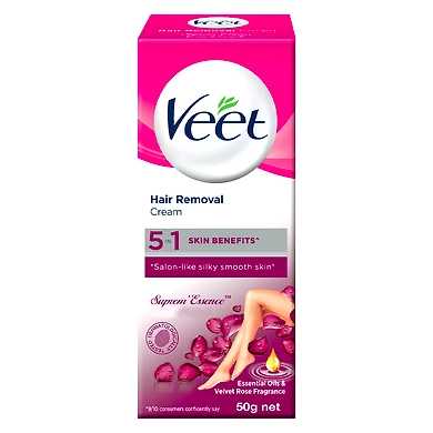 Veet Velvet Rose Hair Removal Cream 50g-veetrosehairremovalcream50g