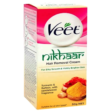 Veet Turmeric Hair Removal Cream 50g-veethairremovelcream50g