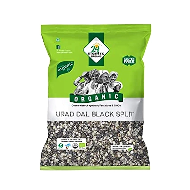 24 Mantra Organic Urad Dal Black Split 500g-organicmantrauraddal500g