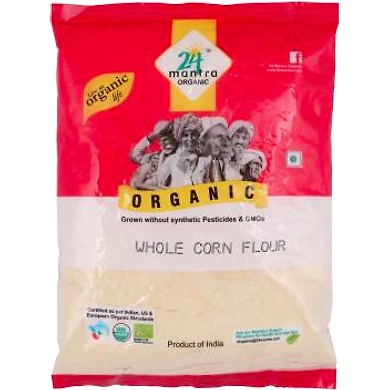 24 Mantra Organic Whole Corn Flour 500g-mantrawholecornflour500gabc