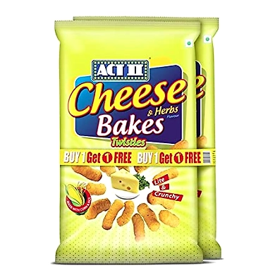 ACT II Cheese &amp; Herbs Bakes 55g-cheeseherbsbakes55g
