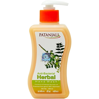 Patanjali Herbal Hand Wash 250ml-patanjalihandwash250ml