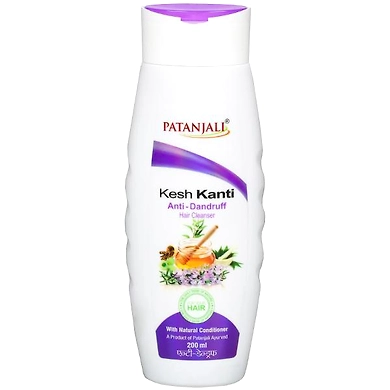 Patanjali Kesh Kanti Anti Dandruff Hair Cleanser 200ml-patanjaliantidandruffhair200ml