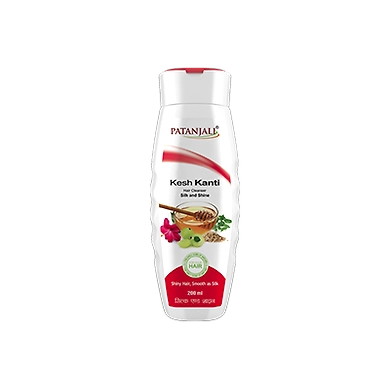 Patanjali Kesh Kanti Silk and Shine Hair Cleanser 200ml-keshkantisilkandshine200ml
