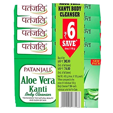 Patanjali Aloe Vera Body Cleanser 400g-patanjalibodycleanser400g