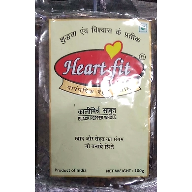 Heart Fit Black Pepper Whole 100g-heartfitblackpepper100g