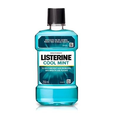 Listerine Cool Mint Mouthwash 250ml-listerinecoolmint250ml