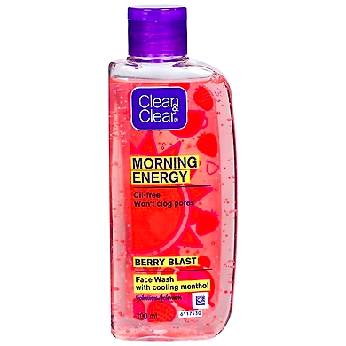 Clean &amp; Clear Berry Blast Face Wash 100ml-berryfacewash100ml