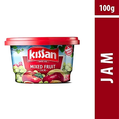 Kissan Mixed Fruit Jam 100g-kissanmixedfruitjam100g