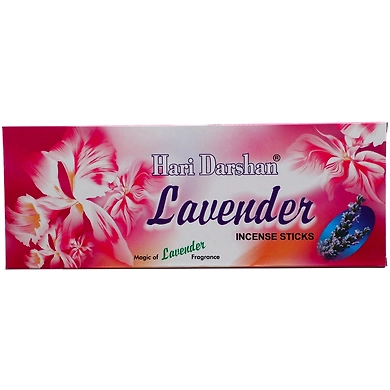 Hari Darshan Lavender Incense Sticks 80g-haridarshanlavendersticks