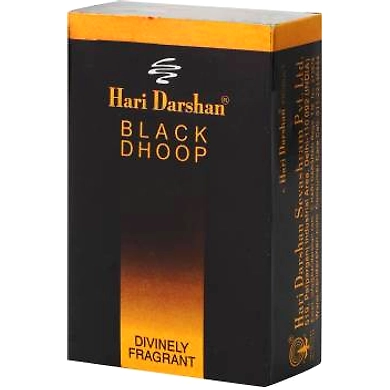 Hari Darshan Black Dhoop 20 Sticks-blackdhoop20sticks