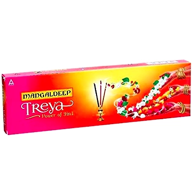 Mangaldeep Treya 3in1 Agarbatti 80 Sticks-mangaldeeptreyaagarbatti80s