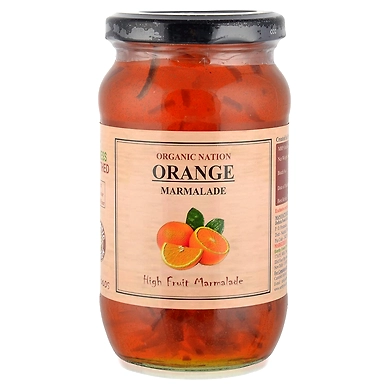 Organic Nation Orange Marmalande  450g-organicnationorange450g
