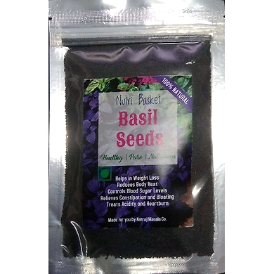 Nutri Basket Basil Seeds 150g-ntribsktbasilseed