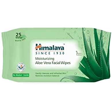 Himalaya Aloe Vera Facial Wipes 25N-aloeverafacialwipes25n