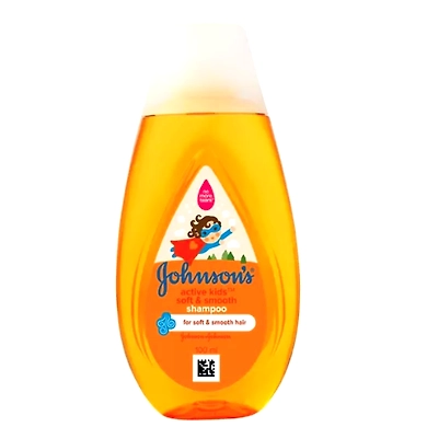 Johnsons Active Kids Soft &amp; Smooth Shampoo 100ml-johnsonsbabyshampoo100ml