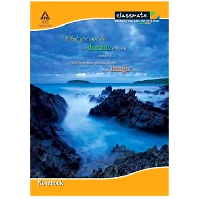 ITC Classmate Plain Notebook 140Pages-plainnotebook140pages
