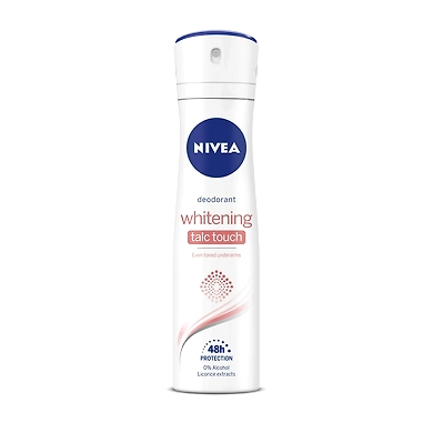 Nivea Whitening Talc Touch Deodorant 150ml-whiteningtalcdeodorant150ml