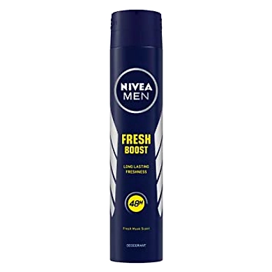 Nivea Men Fresh Boost Deodorant 200ml-niveamenfreshboostdeo200ml