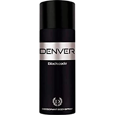 Denver Black Code Deodorant 150ml-denverblackcodedeo150ml